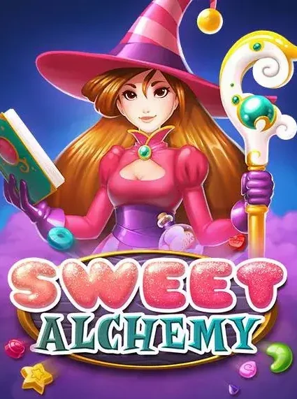 Decorative casino game artwork for Joka Bet: Sweet Alchemy